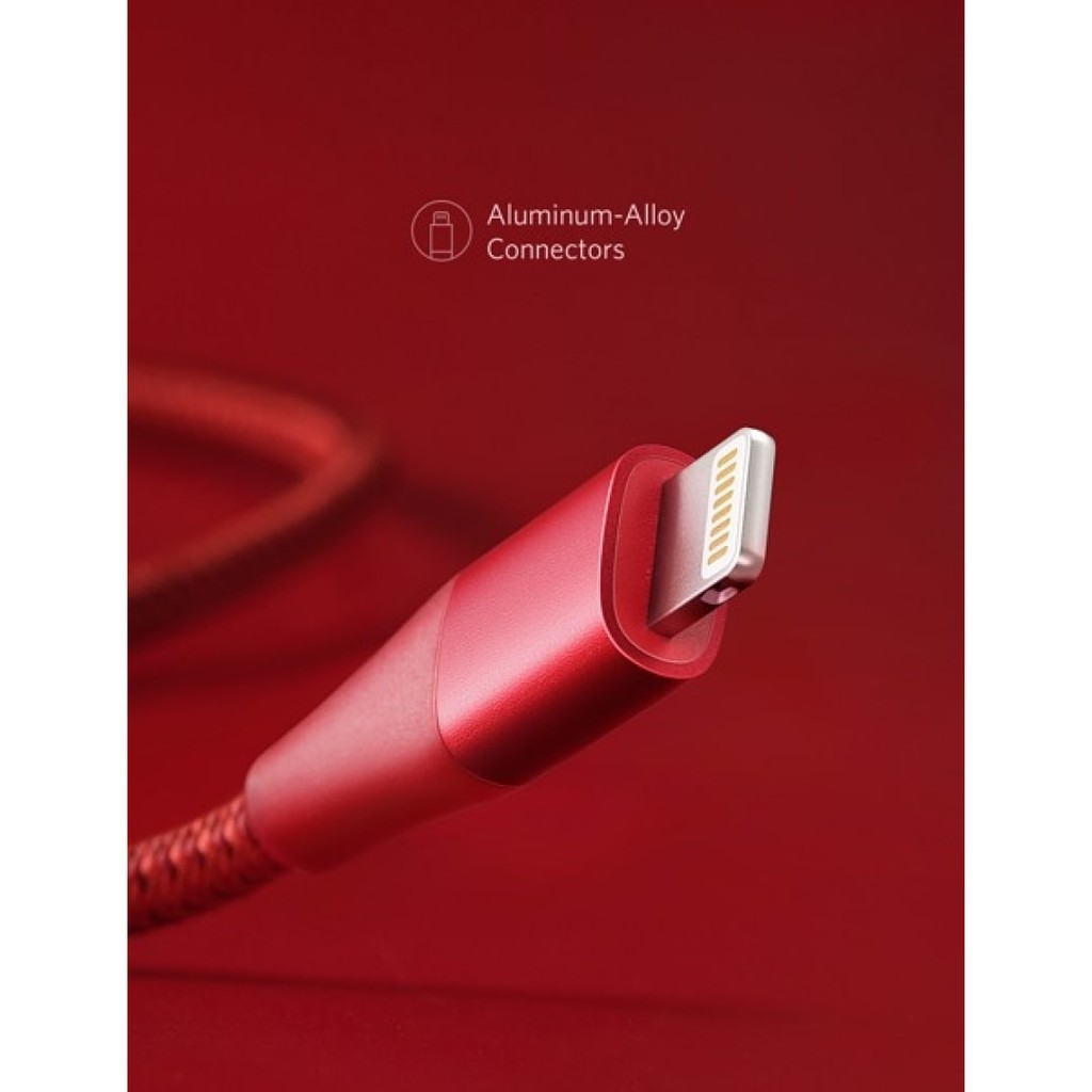 Cáp dù Anker Type - C to Lightning Powerline+ 2 - BH 12 Tháng (tặng kèm hộp đựng)