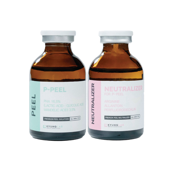 Peel Da Sinh Học Kyung lab P Peel và Nước Trung Hoà Neutralizer