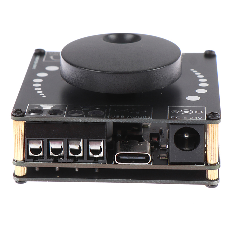 Bảng khuếch đại âm thanh bluetooth bộ khuếch đại âm thanh stereo hifi, điện kỹ thuật số amp ac 20w + 20w tương thích usb-c aux