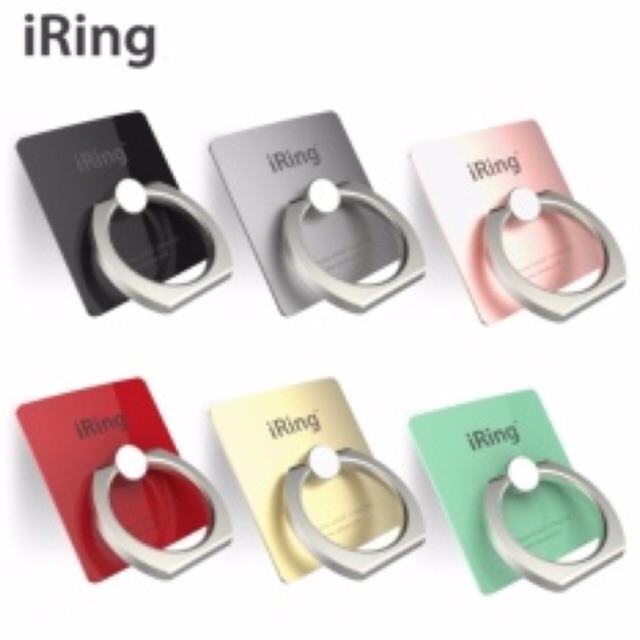 Iring đỡ điện thoại có móc ring thép đơn giản