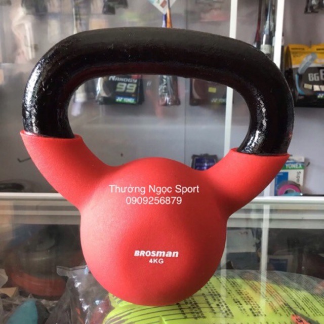 Tạ bình vôi brosman 4kg hàng chính hãng