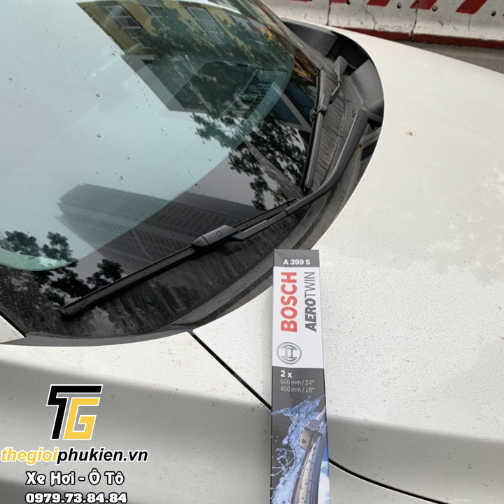 Combo 2 cần gạt nước Bosch A399S AeroTwin Euro theo xe Mazda CX8, CX-8, Mazda CX5 , Mazda 6 2020