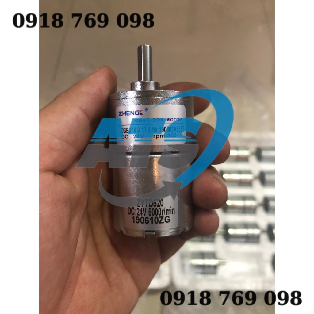 Motor giảm tốc 24v 300 vòng