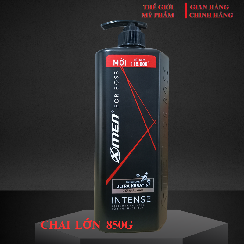 Dầu Gội Xmen For Boss Intense 850g