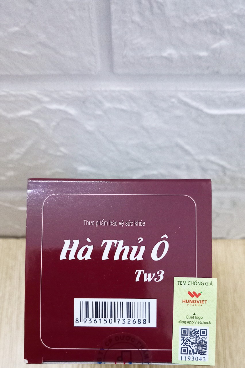 HÀ THỦ Ô TW3   chống bạc tóc, giúp đen tóc... Lọ 60 viên