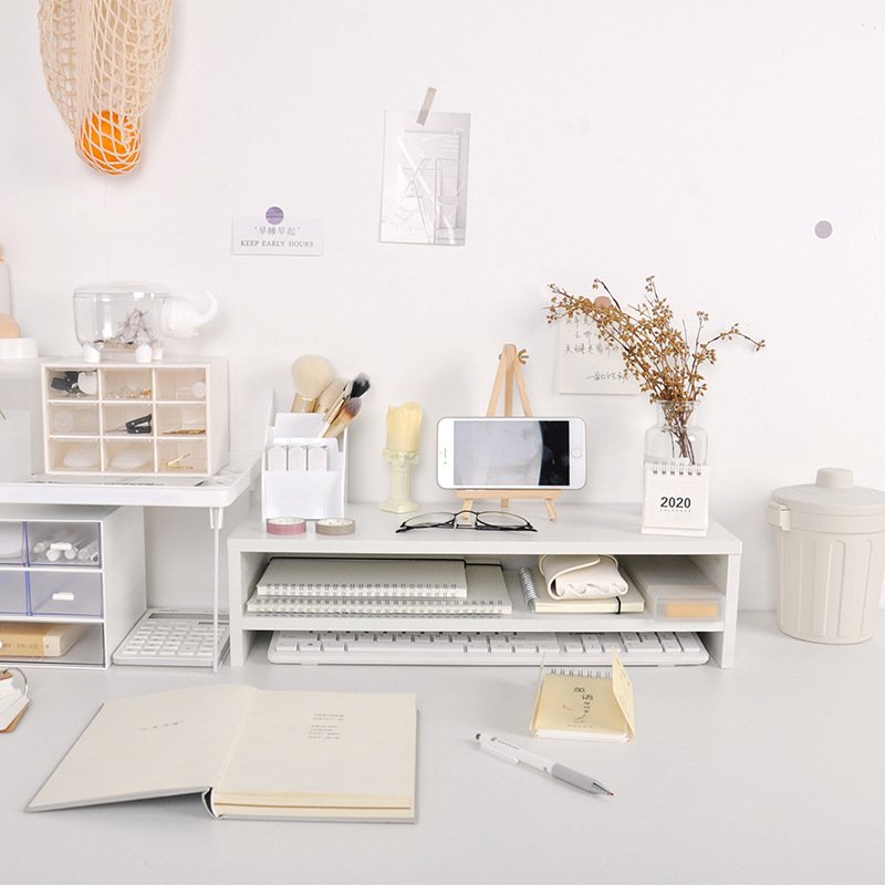 🚛 🆓 KỆ ĐỂ SÁCH - MÁY TÍNH - DECOR - 2 TẦNG 🖥⌨ LẮP GHÉP