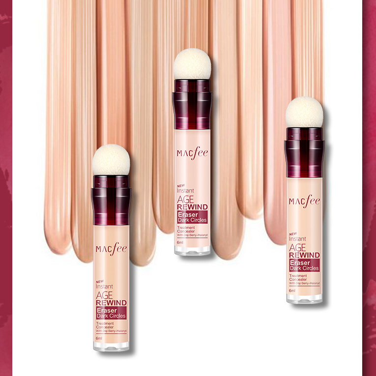 Che khuyết điểm vùng mắt Macfee Eraser Concealer Pens 6ml