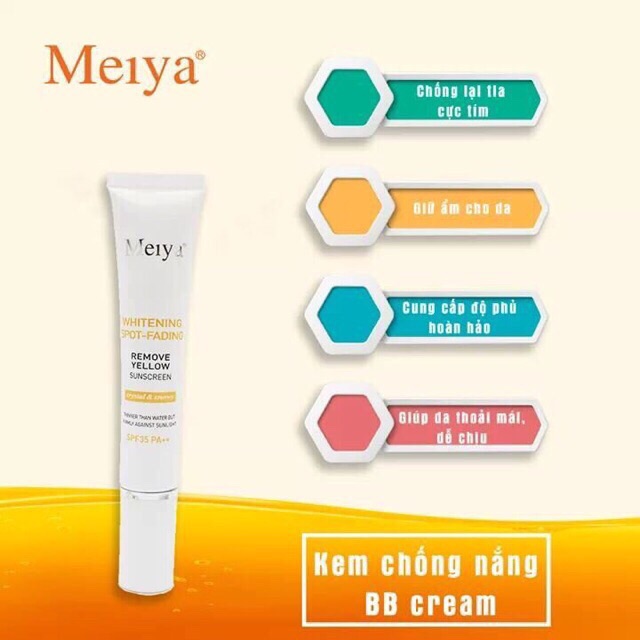 [HCM]Kem Chống Nắng Bb Cream 45Ml Nhật Bản