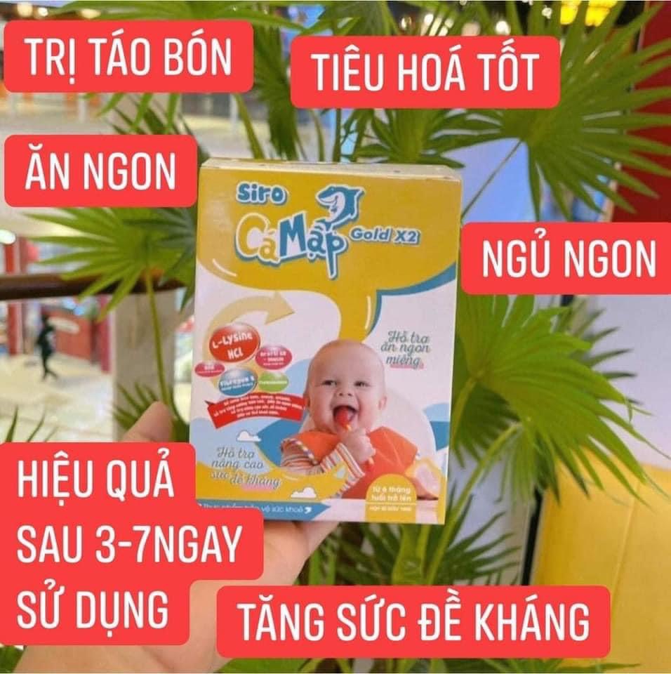Siro cá mập gold x2 chính hãng