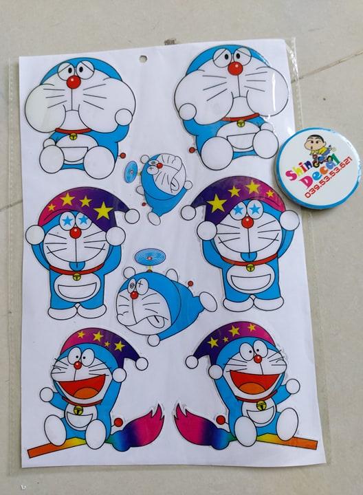 sticker hoạt hình doraemon trọn bộ