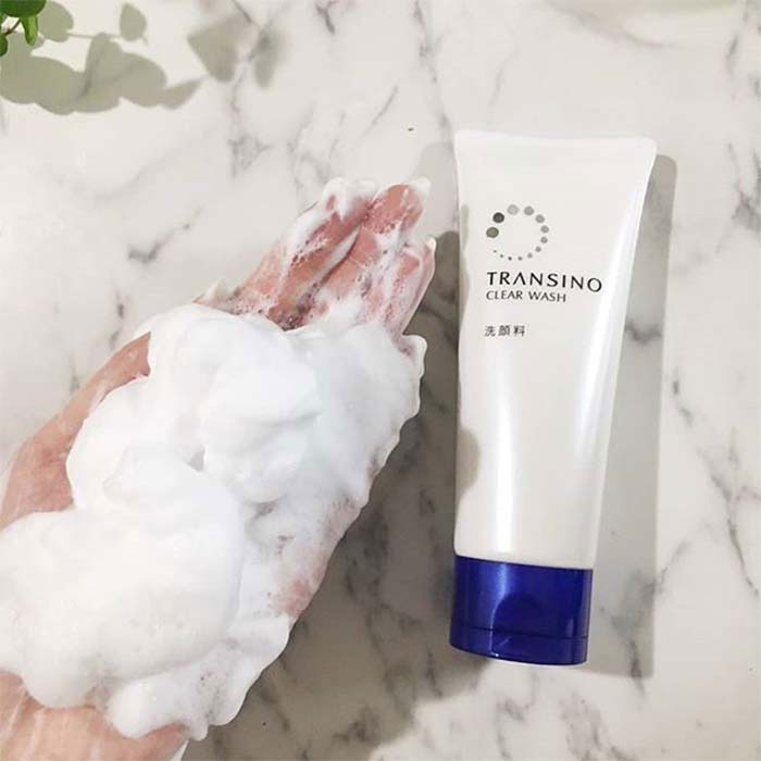 Sữa rửa mặt trắng da Transino Clear Wash EX (100g)