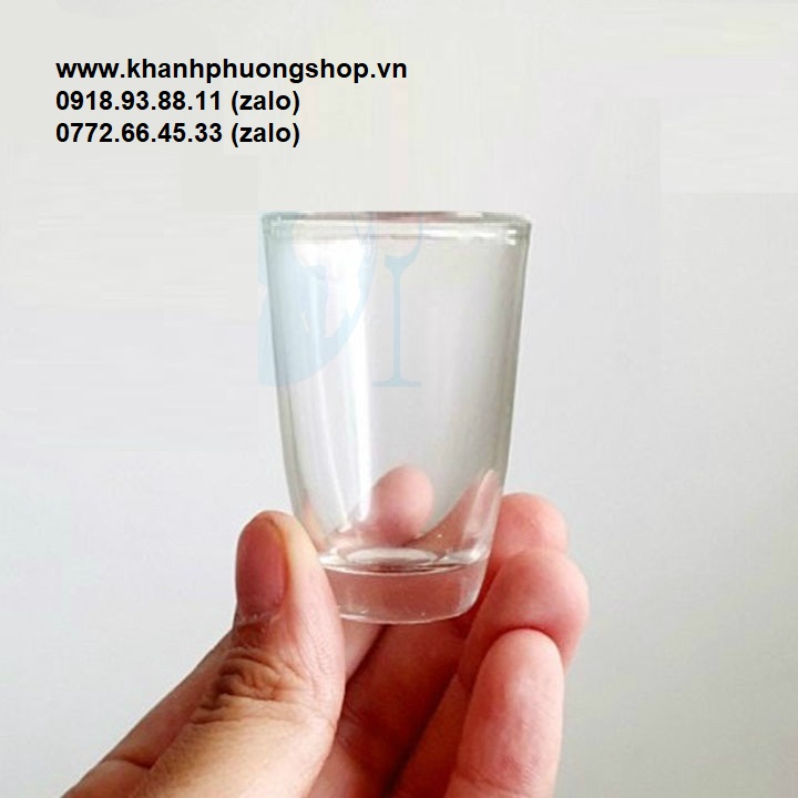 Bộ 06 ly uống rượu đế - ly uống rượu