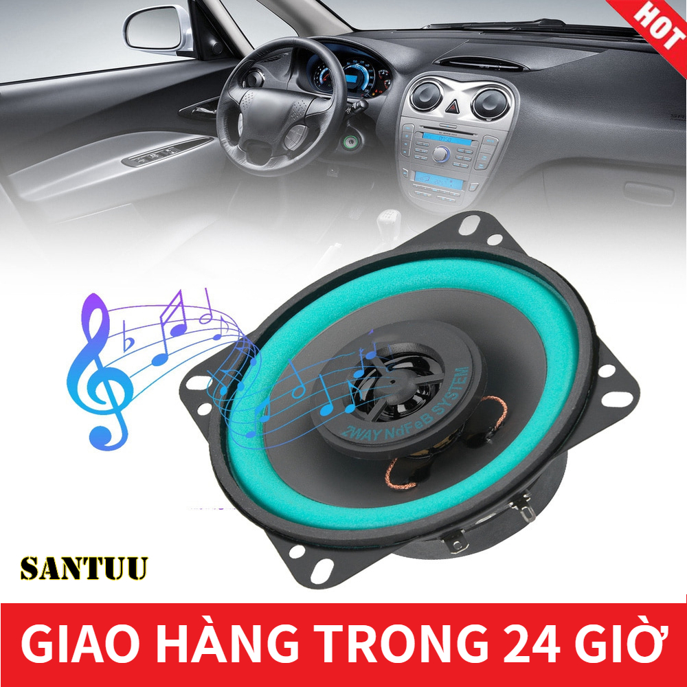 Santuu 4 Inch 100W Car Tweeter Super Power Loud Speaker Vehicle Door Music Audio Speakers