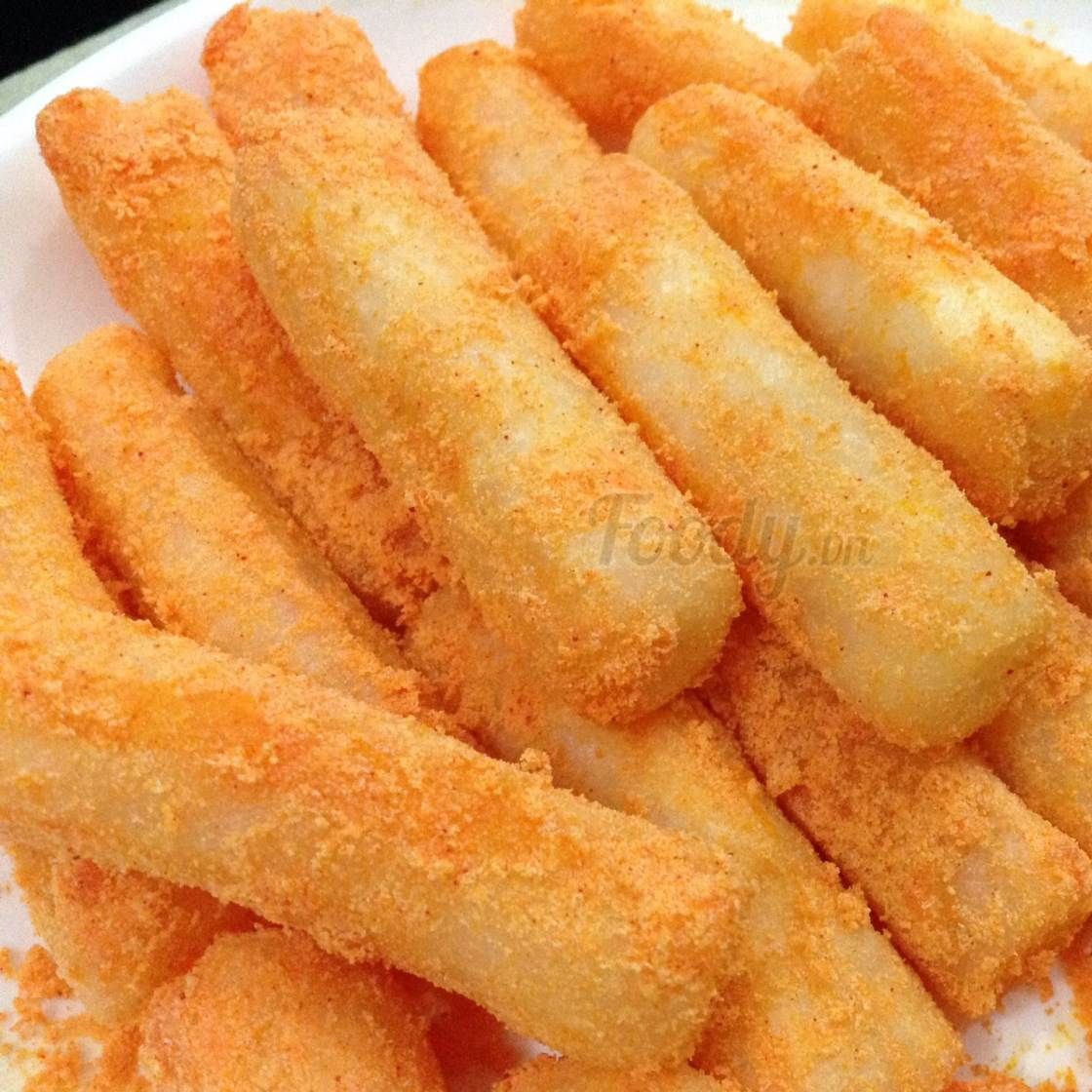 Combo Tobokki lắc phô mai (500gr tokpokki + 100g bột phô mai) Doanvatgiasi