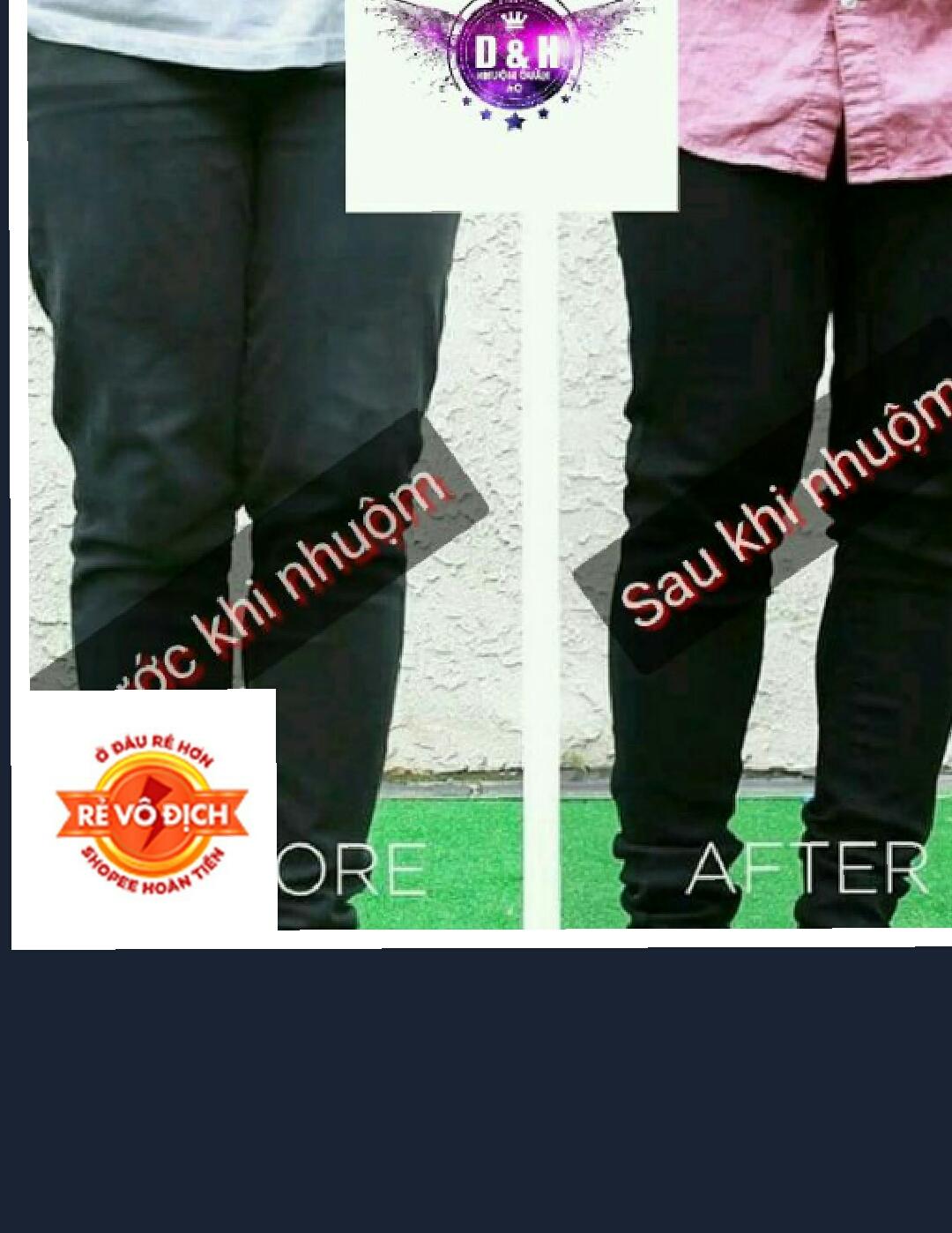Thuốc Nhuộm Quần Áo MÀu Đen