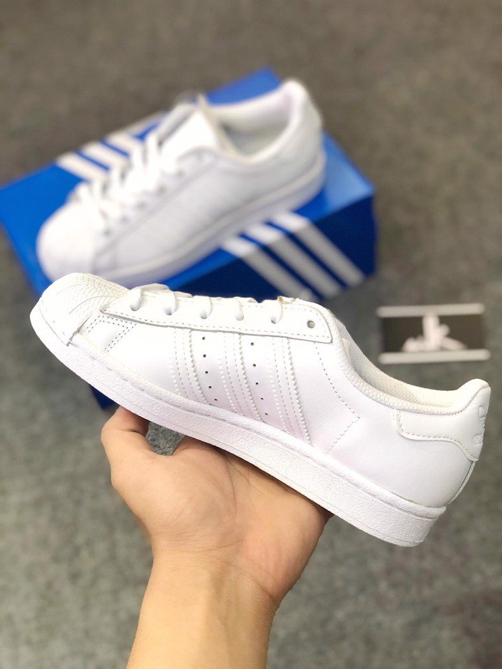 [CHÍNH HÃNG] Giày Adidas SuperStar All White EG4960