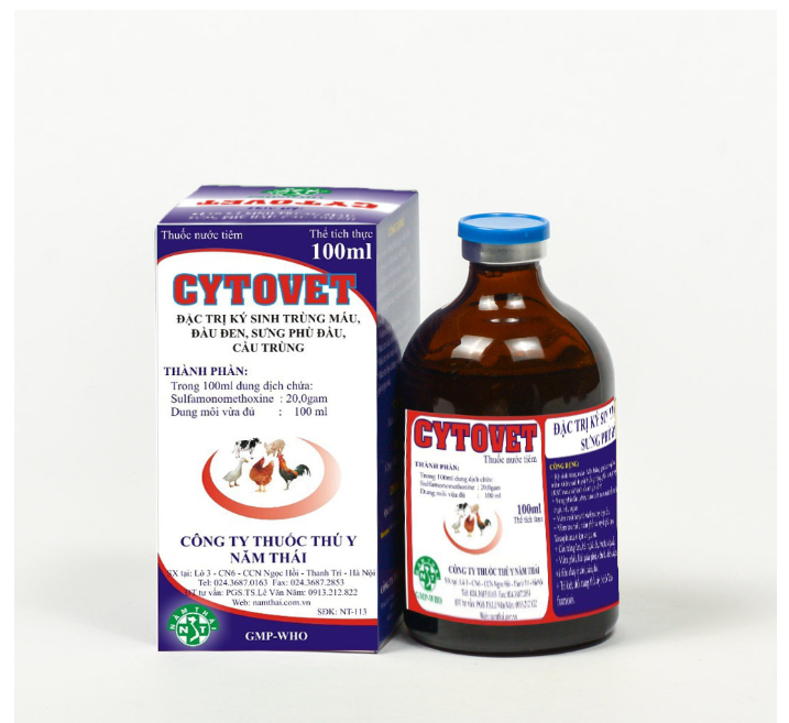 NĂM THÁI KÝ SINH CYTOVET 100ml