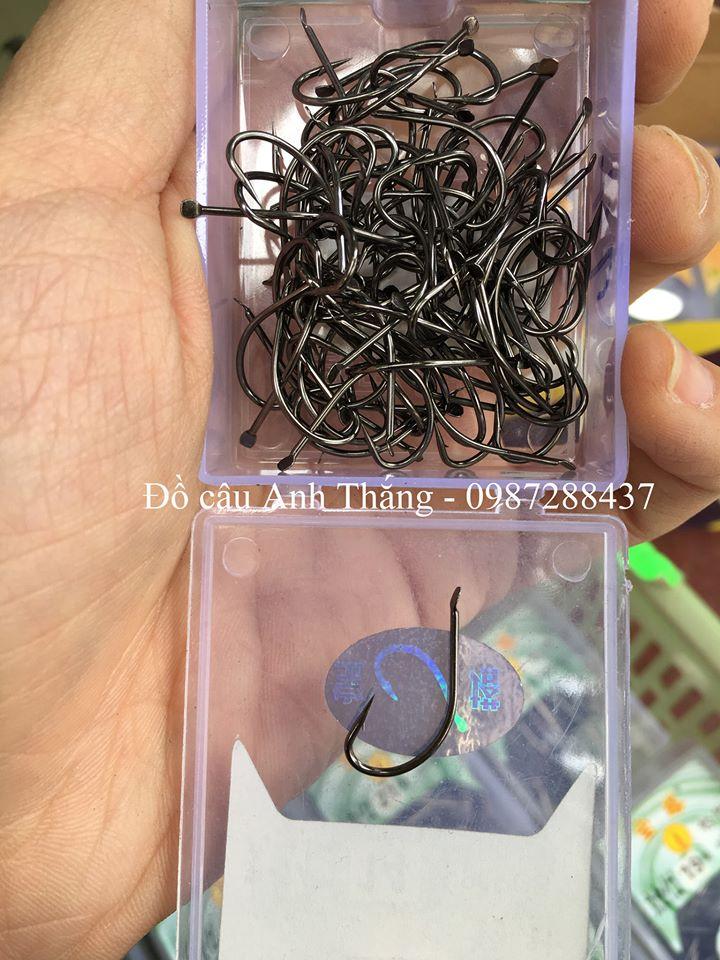 Lưỡi câu tháp vàng đốc dài không khoen