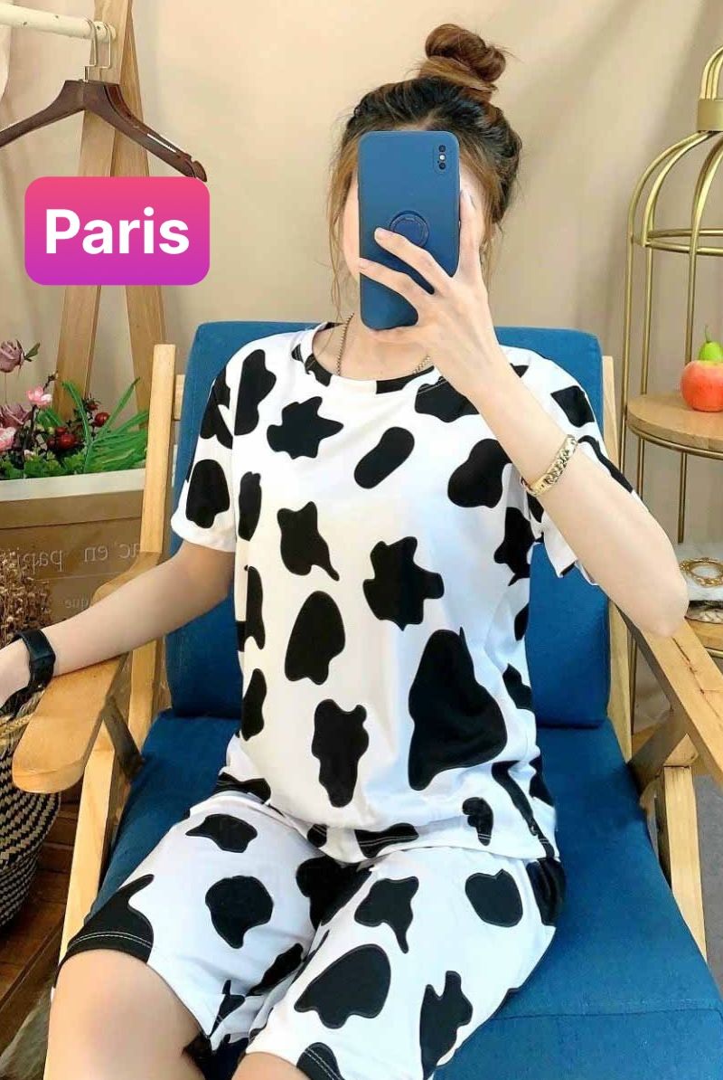 SET BỘ ĐỒ NỮ BÒ SỮA SANG CHẢNH HOT NHẤT - PHỐI QUẦN ĐÙI BÒ SỮA MẶC ĐI CHƠI ĐI LÀM ĐỀU ĐƯỢC - PARIS FASHION