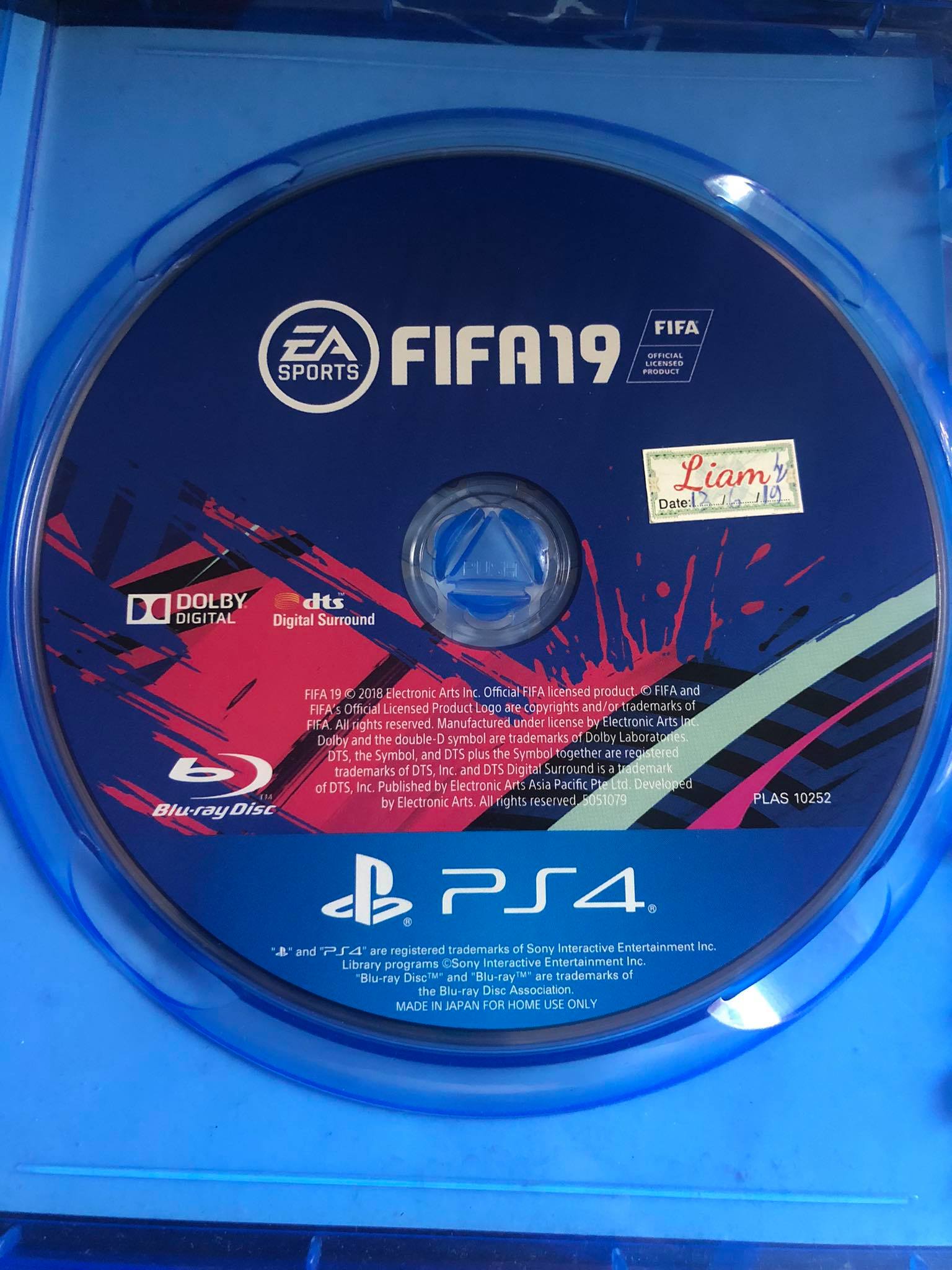 Đĩa game ps4 fifa19