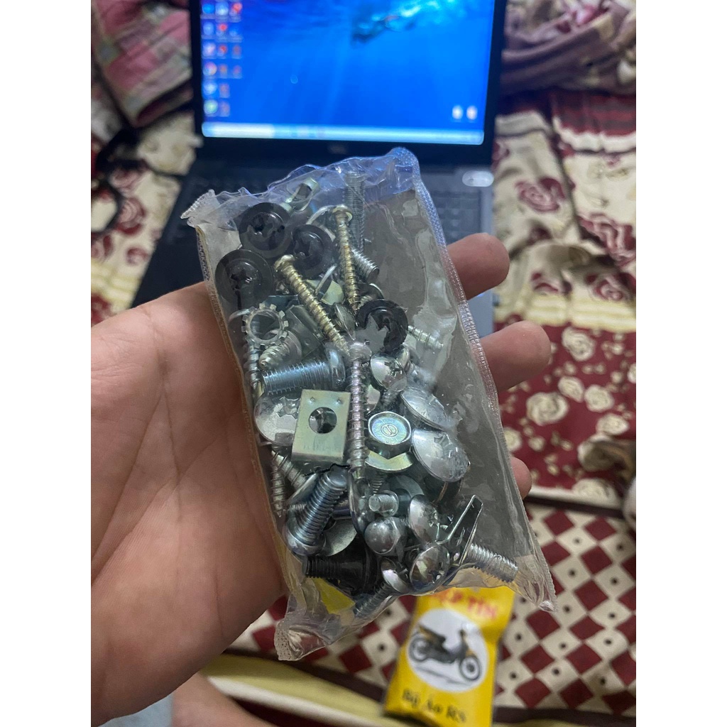 Bộ ốc dàn áo Sirius,Wave nhỏ (Alpha,Tq), Wave lớn (A,Rs,S,Tq)