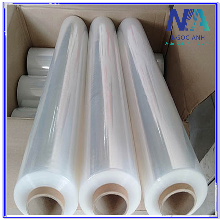 Màng pe ( khổ 1m ) quấn hàng | màng co bọc hàng