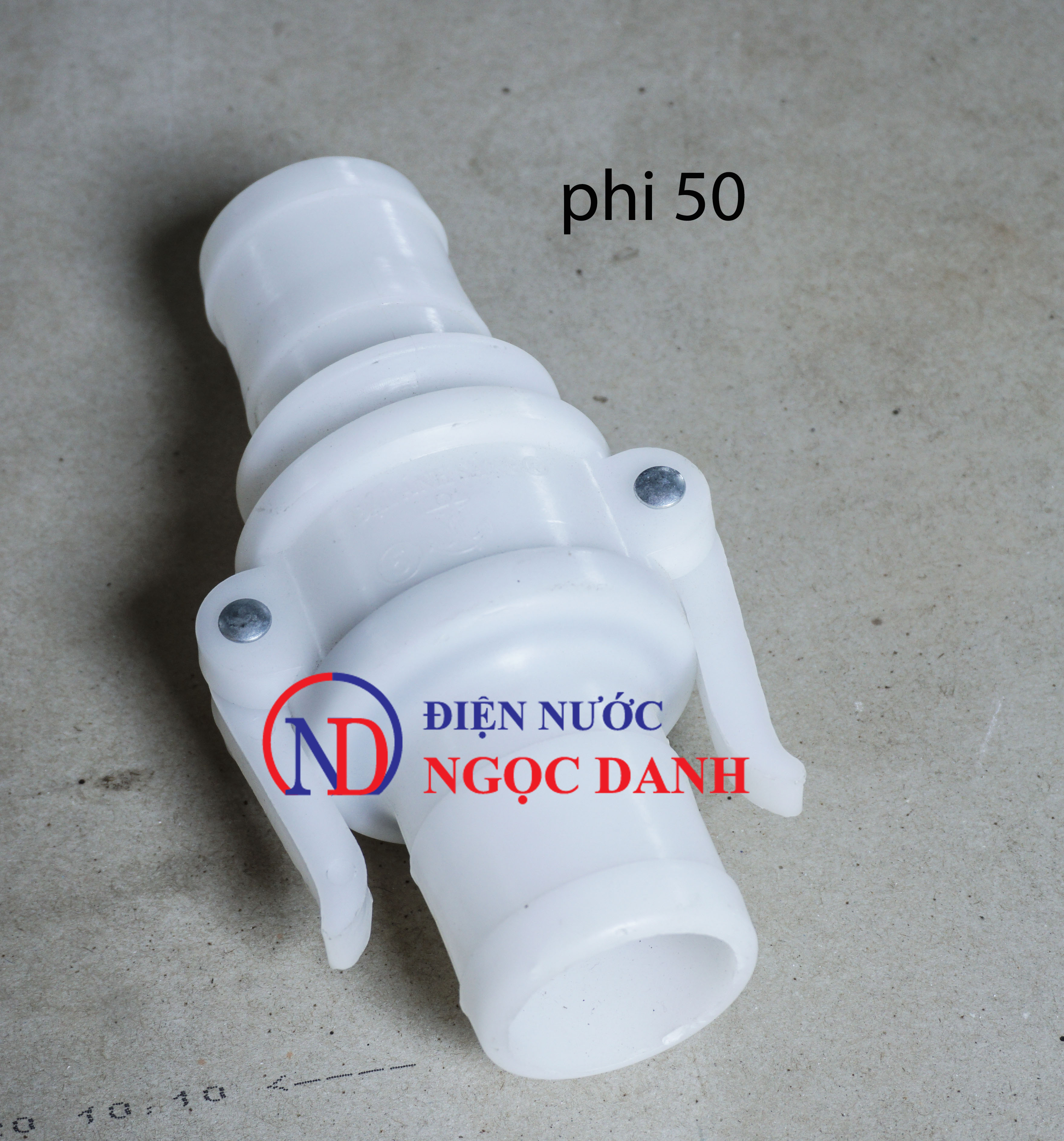khớp nối nhanh nhựa phi 50 phi 60