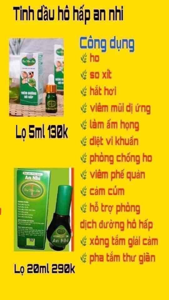 com bo 5 lọ An Nhi 5ml của Dạ Thảo Liên