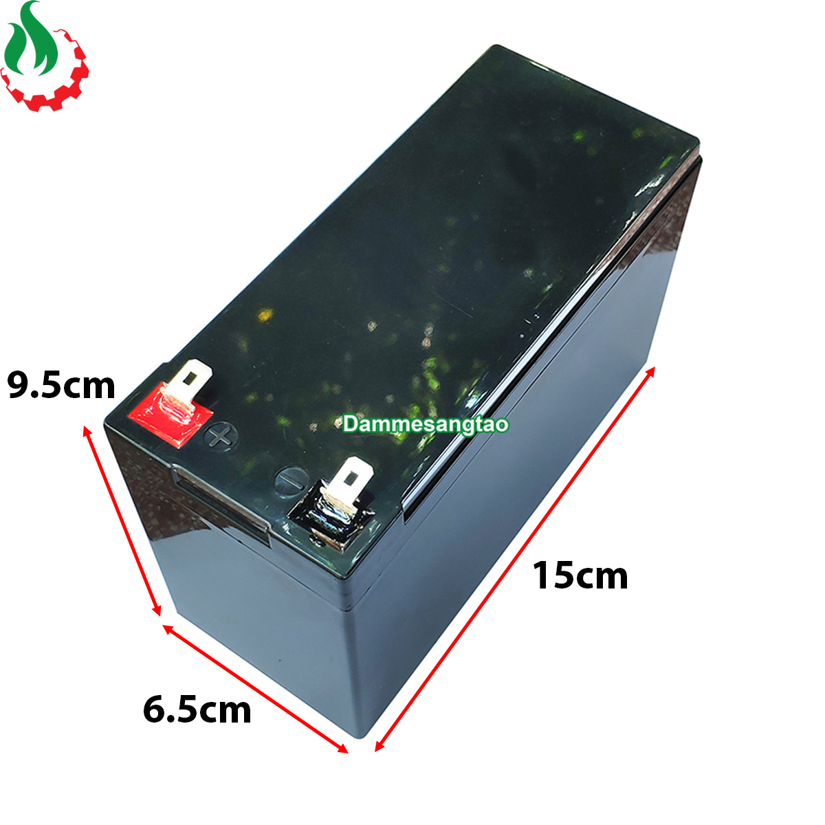 Vỏ bình acquy dùng pin 18650 32650