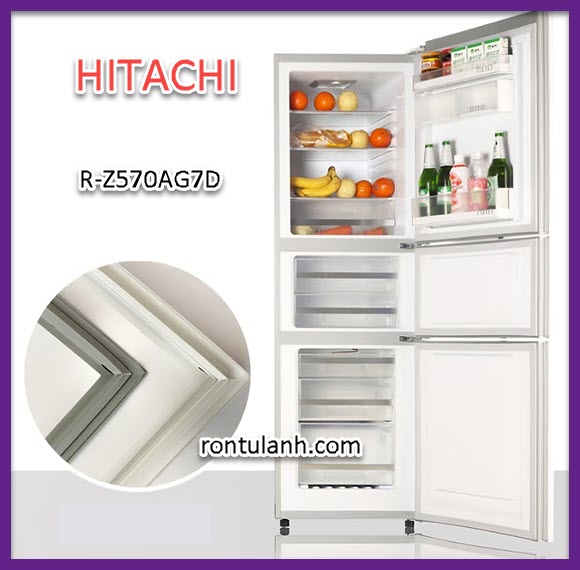 Ron cửa cho tủ lạnh hitachi model r-z570ag7d