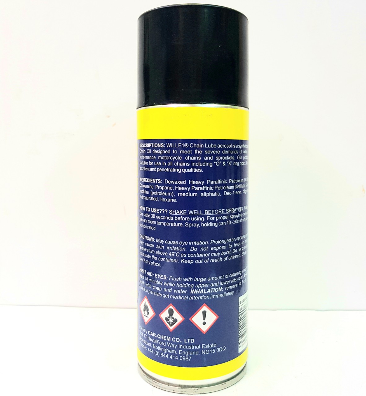 [HCM][MỚI] WILL F1 CHAINLUBE SPECICAL 400ML XỊT DƯỠNG SÊN