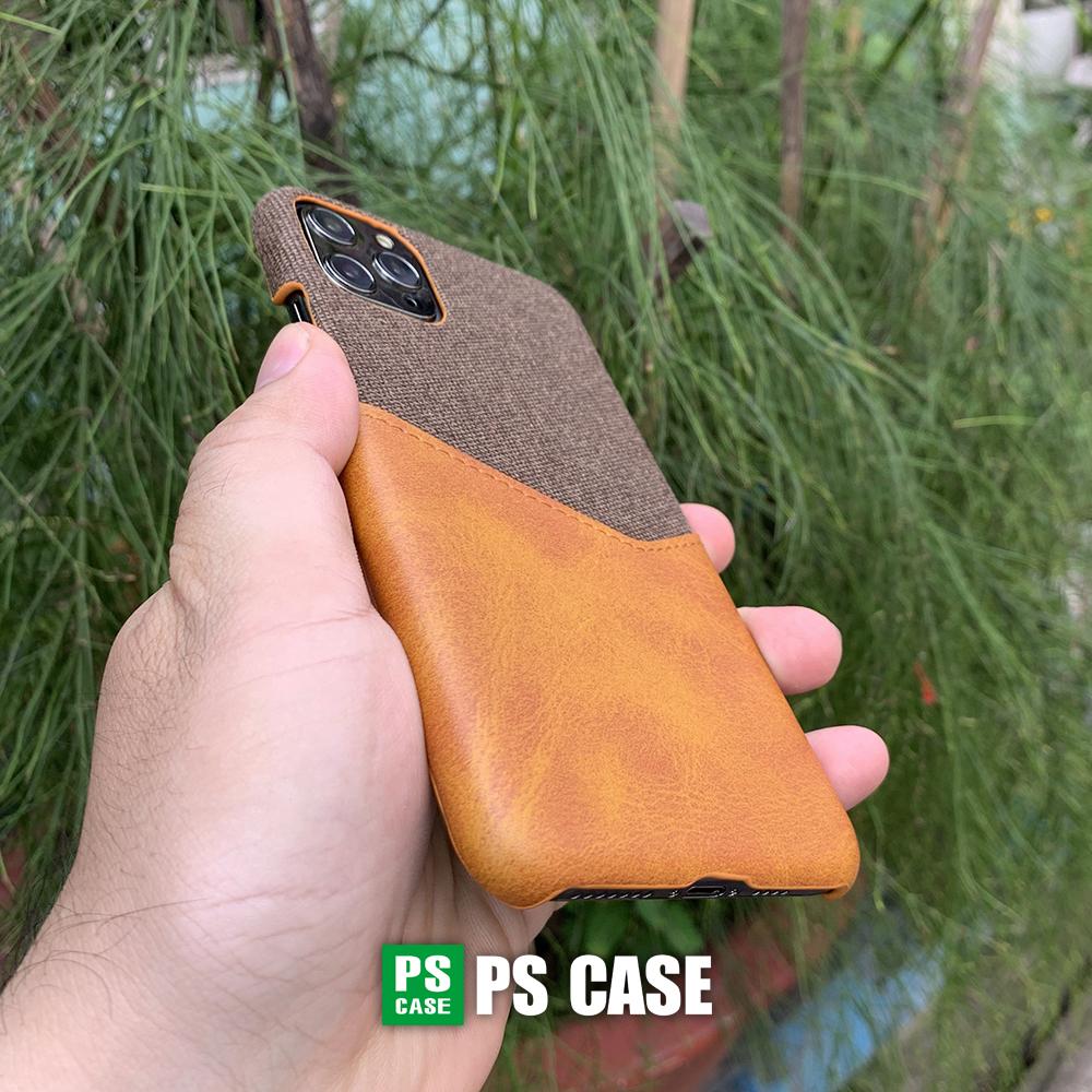 Ốp da vải kiêm ví dành cho iPhone 11 Pro Max - PS Case Phân Phối