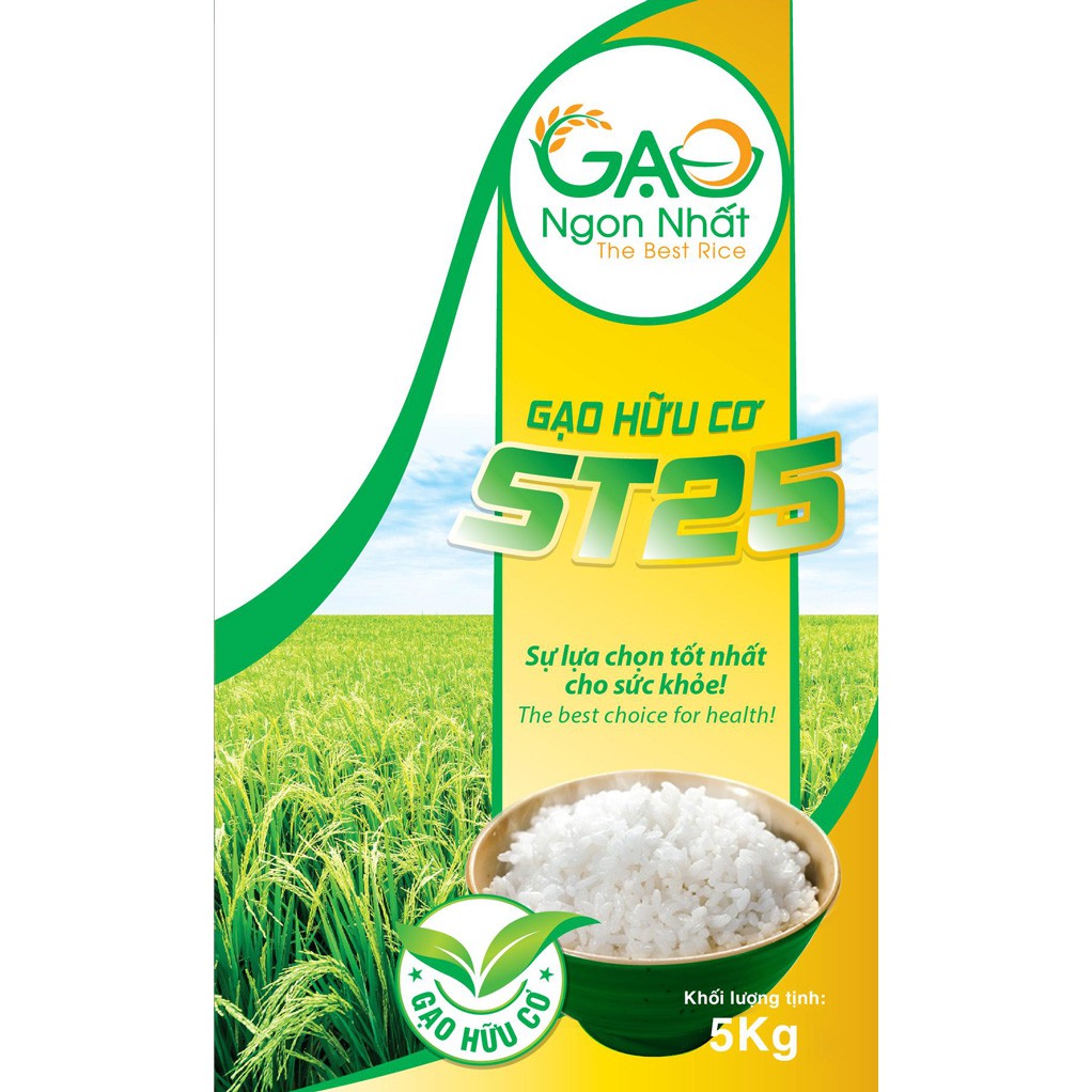 Gạo hữu cơ st25