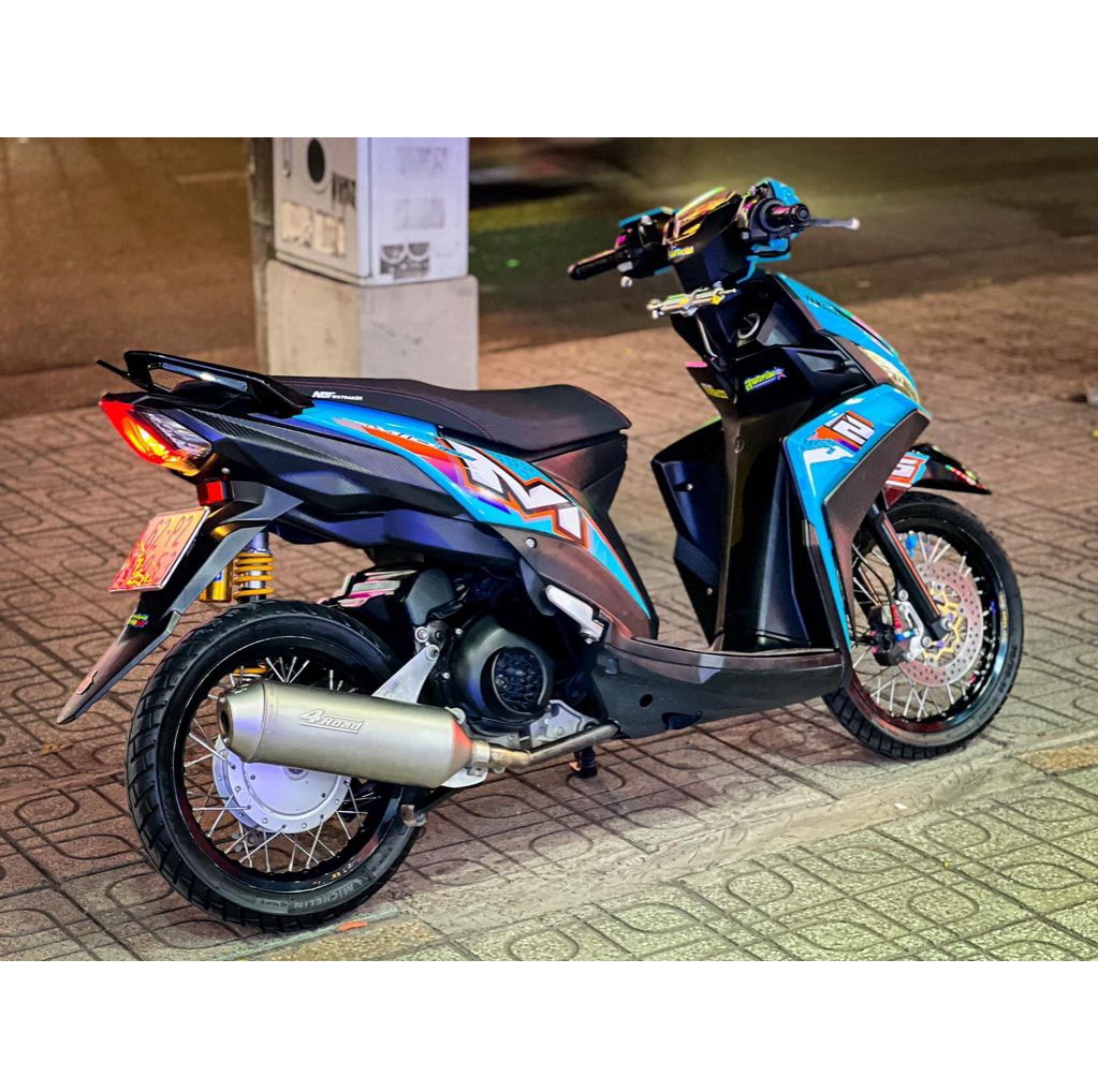 Tem rời Mio M3 125 xe xanh
