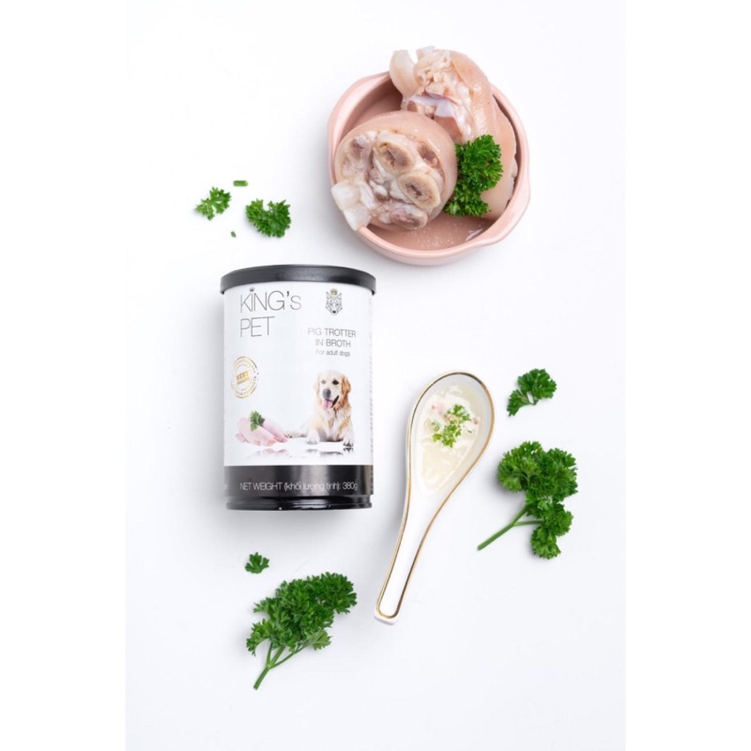[ Lon 380gr ] Pate tươi King’s Pet cho chó mèo 🐶🐱