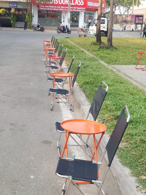 Ghế Xếp Cafe Mini Tiện Dụng