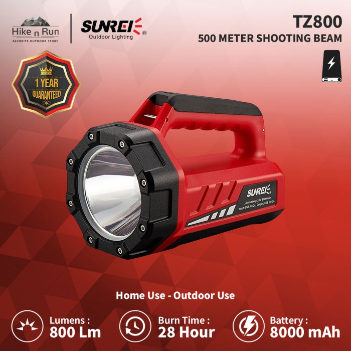Đèn pin Sunrei TZ1200