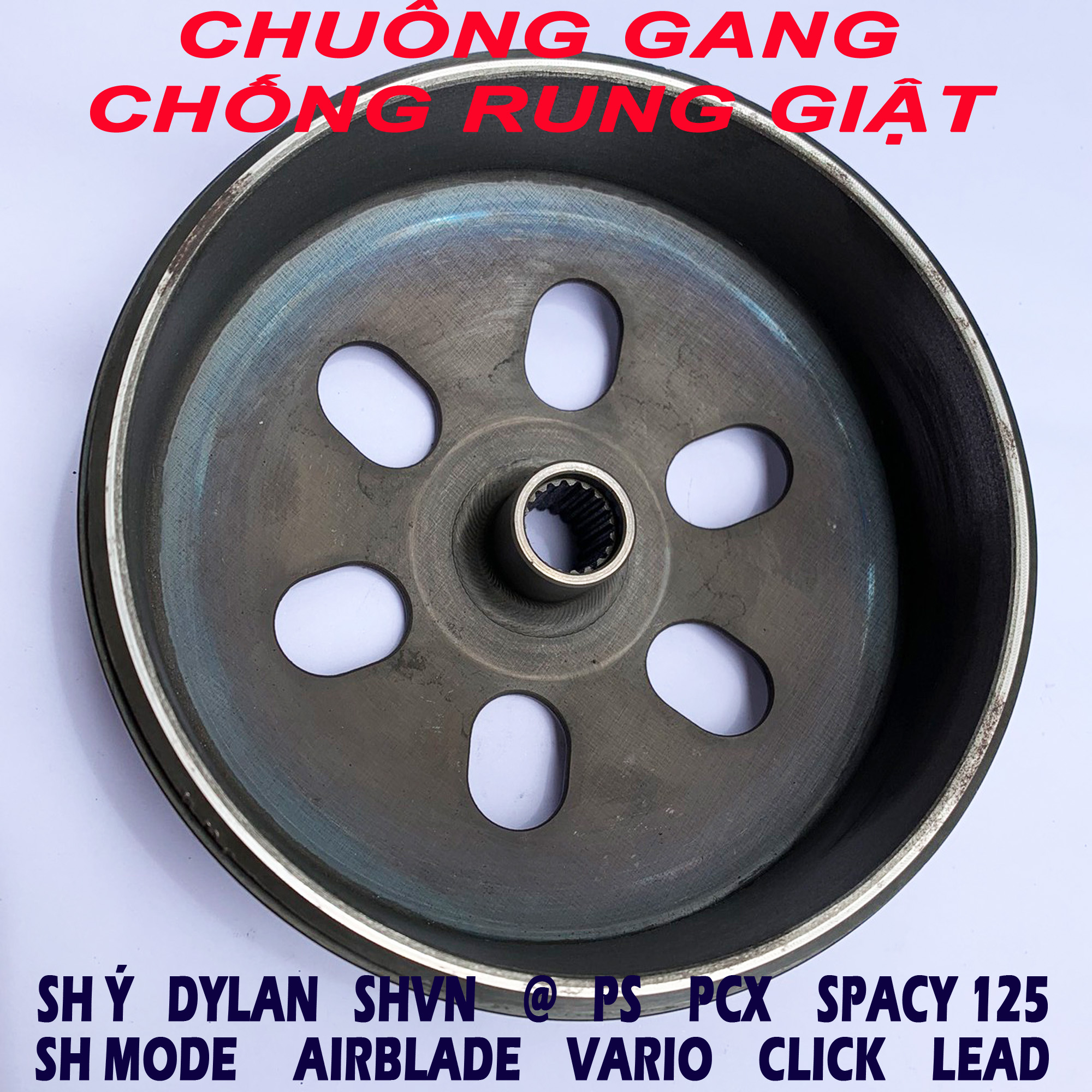 Chuông nồi chống rung giật cho Honda Airblade Vario PCX SHMode Click SH Lead SCR