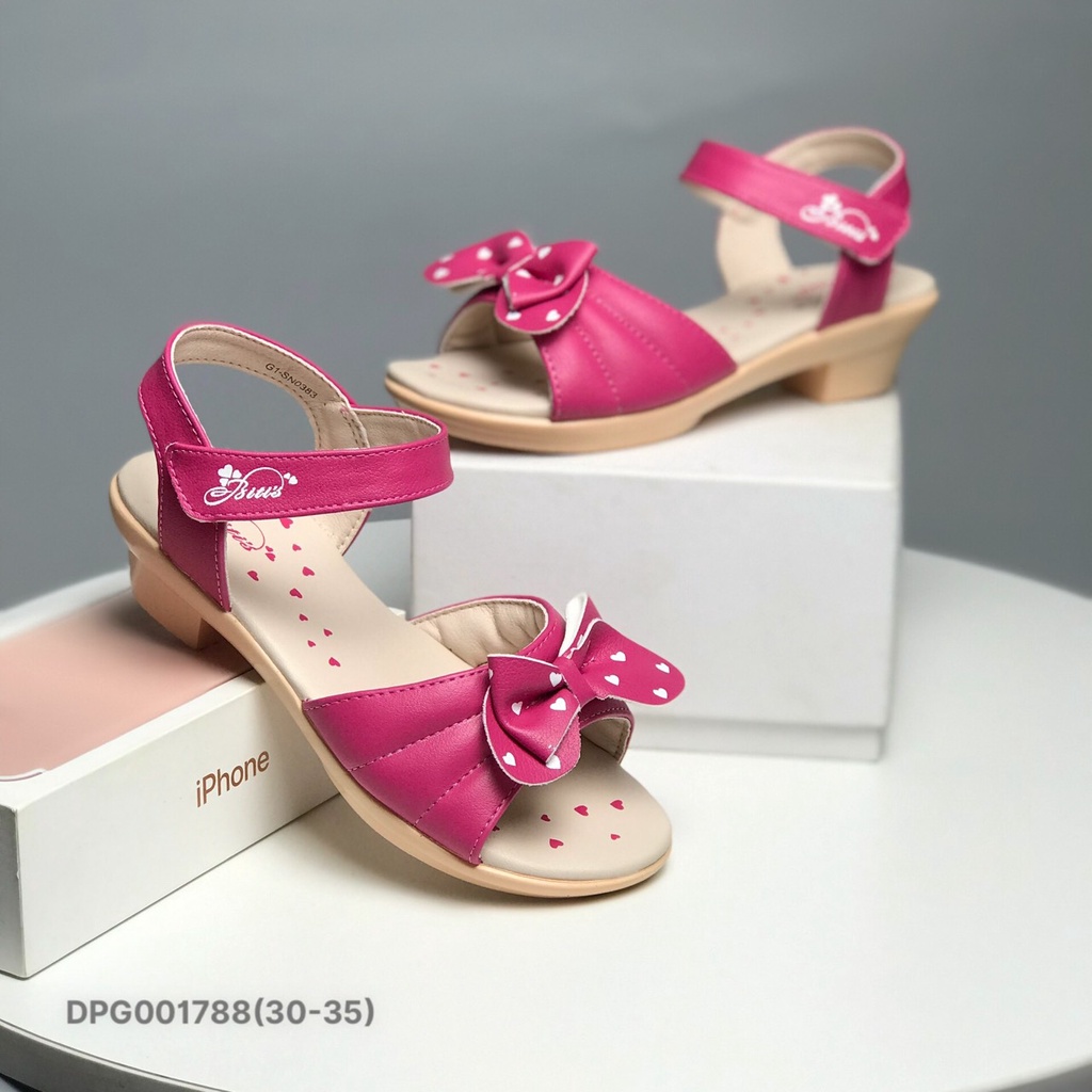 Sandal bé gái Biti's cao gót 3cm DPG001788HOG