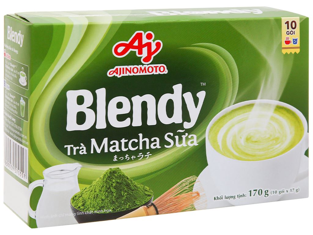 TRÀ SỮA MATCHA LATTE BAN CAFE HỘP 8 GÓI x 15GR - 70003