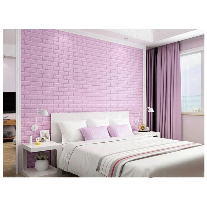 Xốp dán tường 3D giả gạch cao cấp
