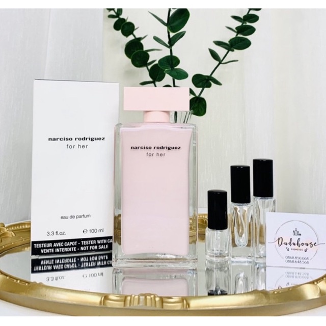 Nước hoa nar nar.ci.so hồng 2ml/5ml/10ml