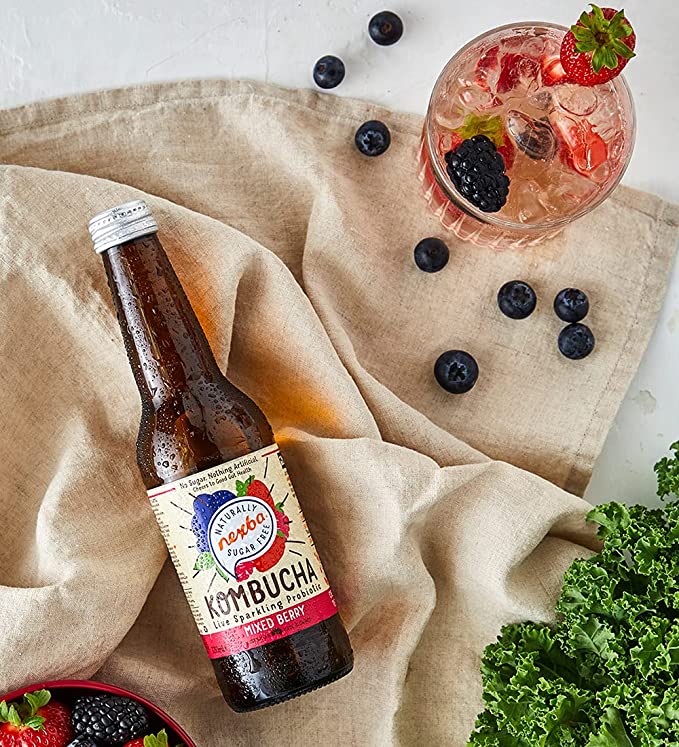 Trà Kombucha Nexba lốc 4 chai 330ml