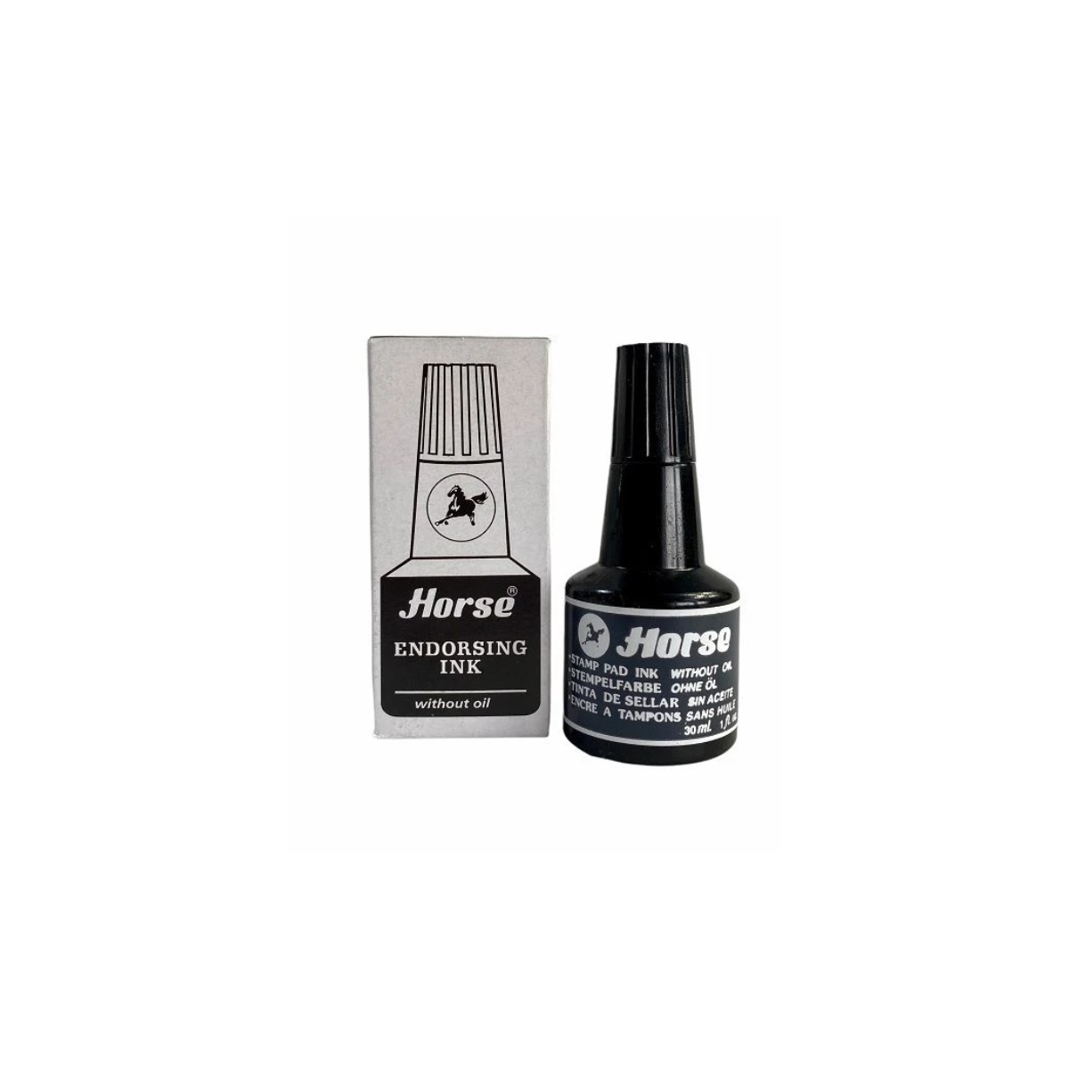 Mực Dấu Thái Horse 30ml - Mực Xanh/Đỏ/Đen
