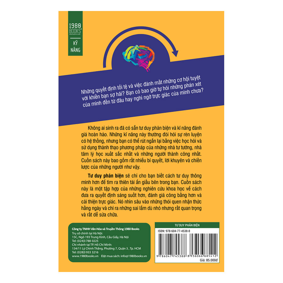 Sách Tư Duy Phản Biện + Tặng Bookmark