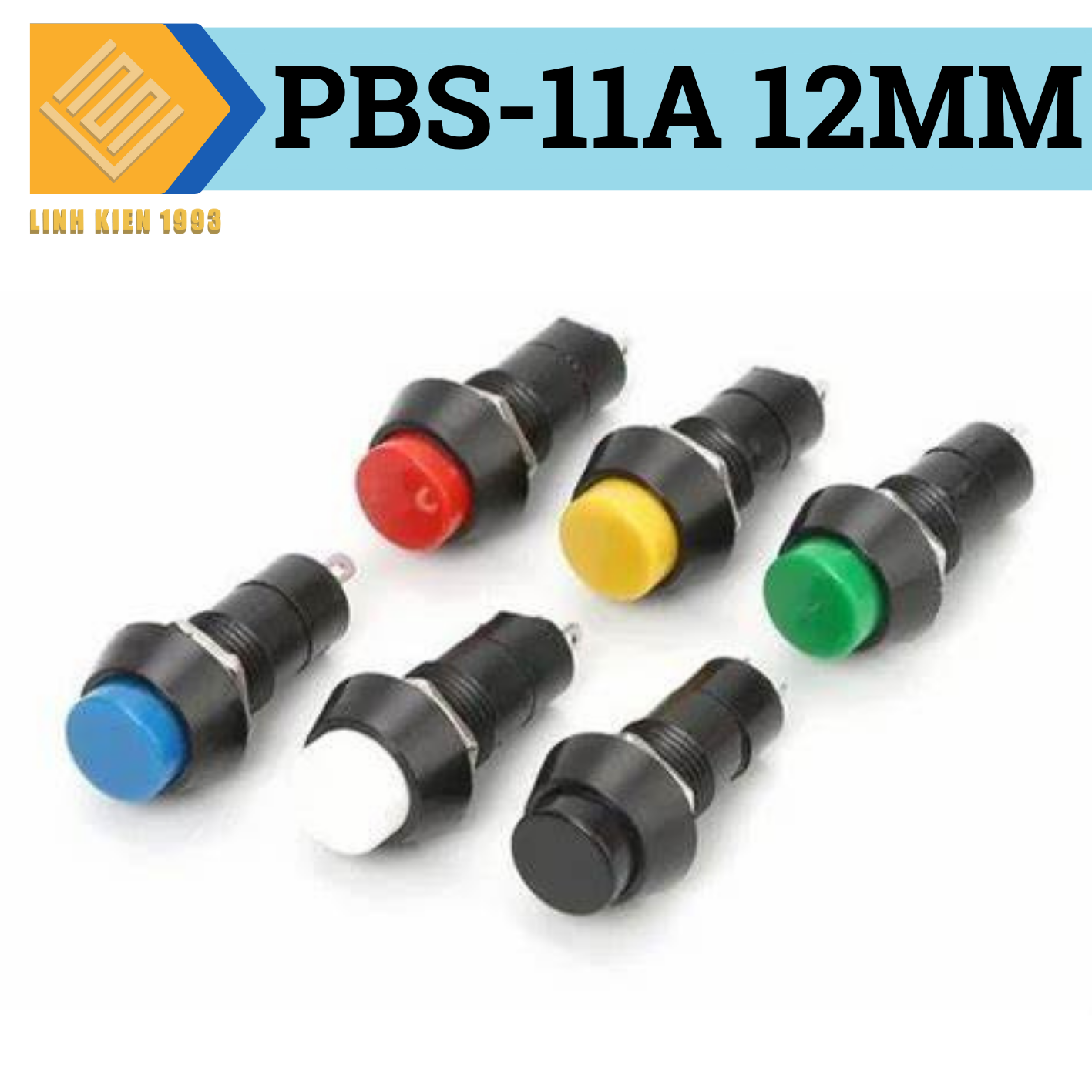 Nút nhấn PBS-11A 12MM
