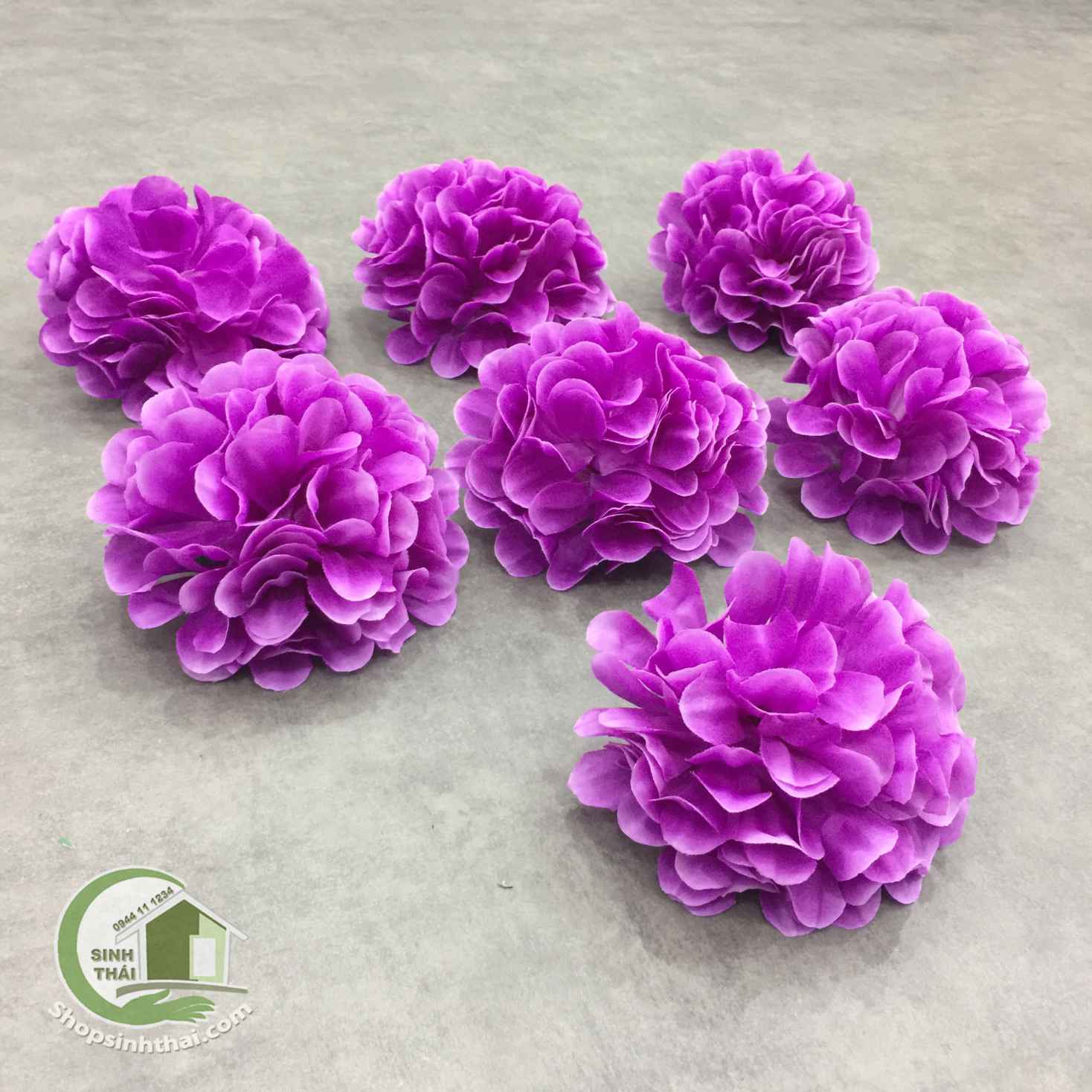 [HCM]2 Bông hoa cẩm tú cầu màu tím
