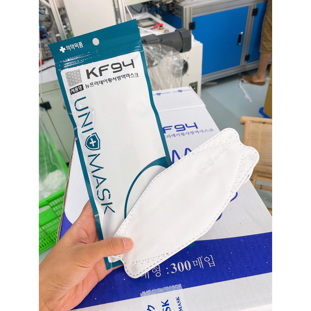 [ Combo 50c ] Khẩu Trang 4D KF94 CHÍNH HÃNG UNIMASK
