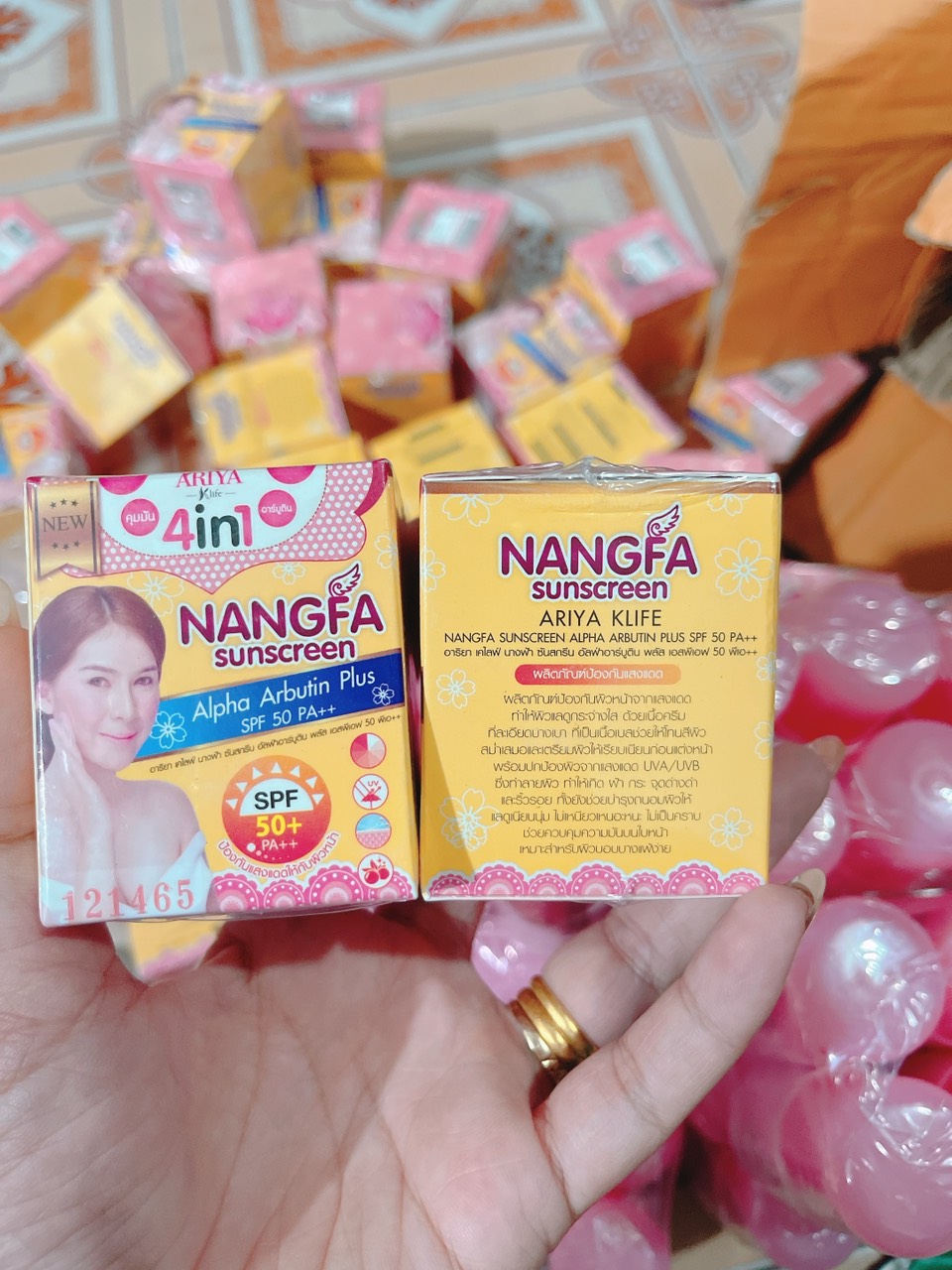 KEM CHỐNG NẮNG NANGFA THÁI LAN