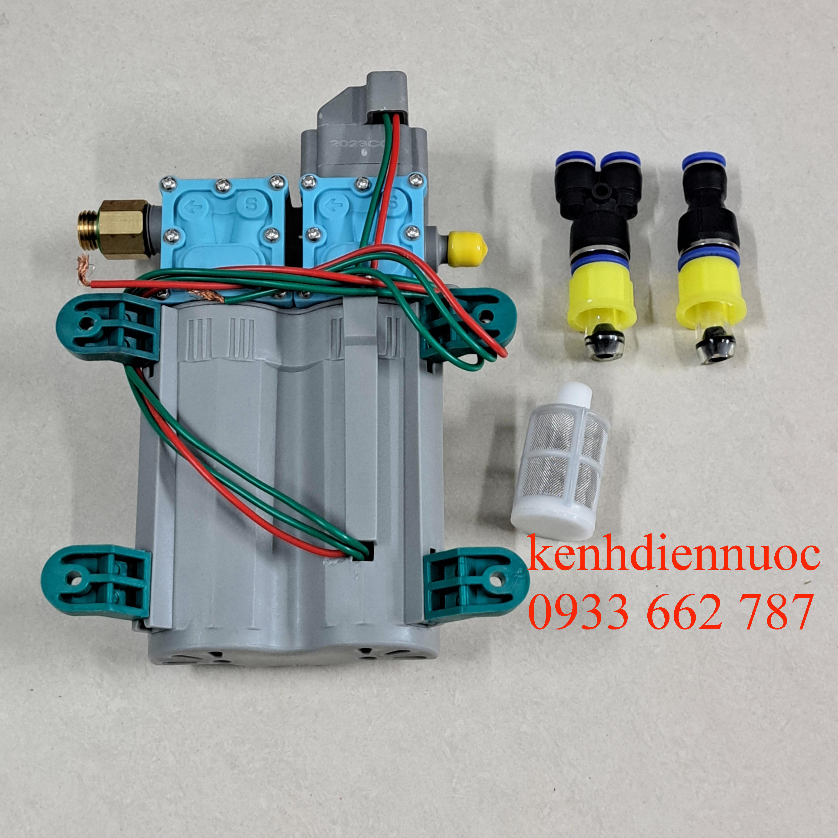 Máy bơm đôi 12V Sinleader